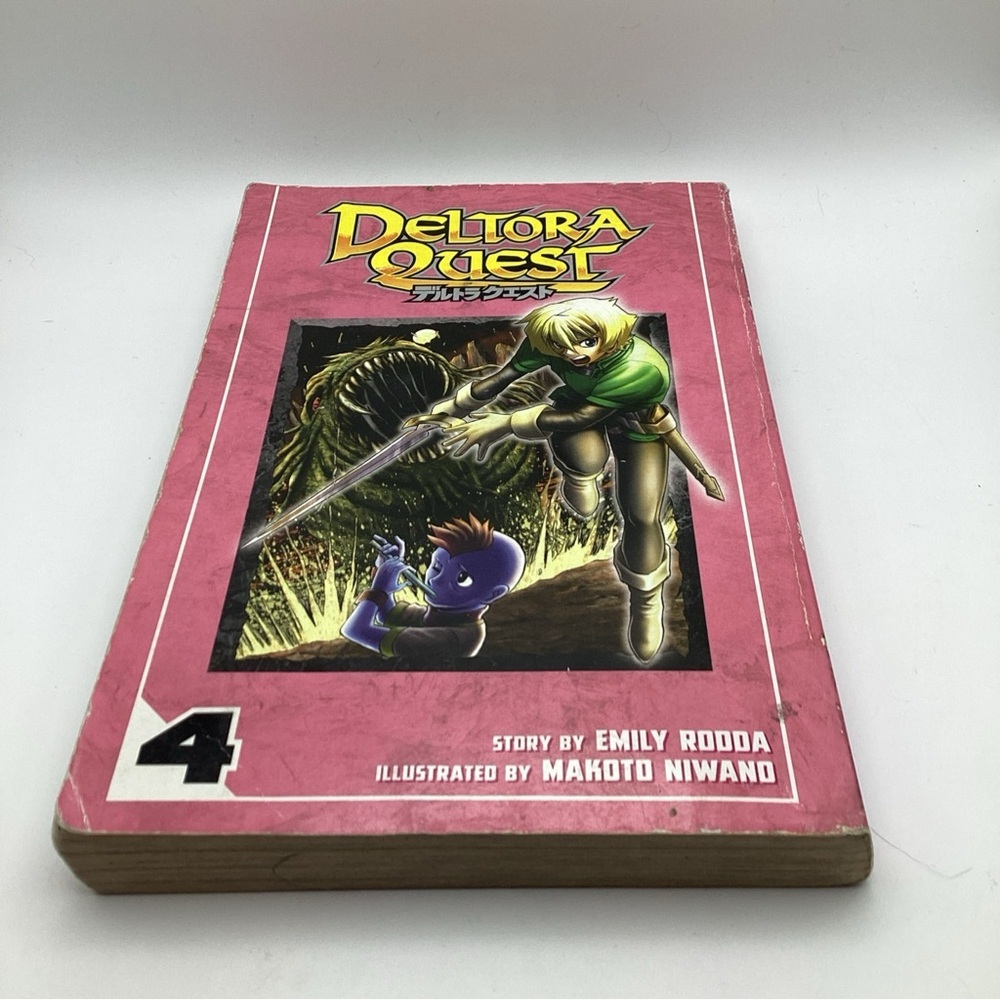 Deltora Quest # 4 English Manga Makoto Niwano Kodansha Emily Rodda 1st Edition *